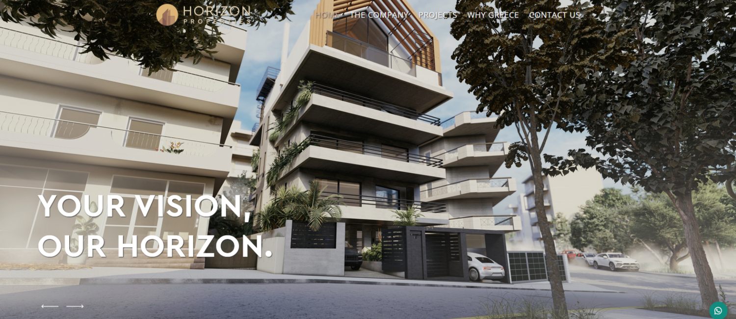 IDEASEVEN DIGITAL Horizon Properties Website